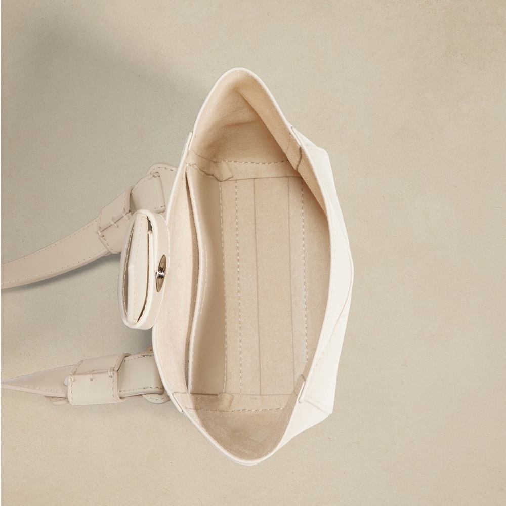 LEATHER MINI TAB CROSSBODY - Picture 4 of 13
